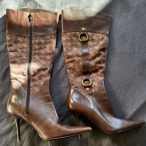 Guess High Heel Brown Boots